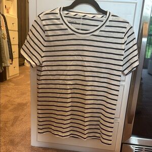 J Crew Striped girlfriend Tee